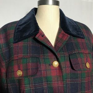 Vintage Plaid Blazer
